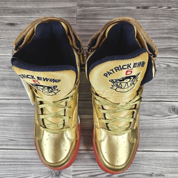 Patrick Ewing Gold Medal Eclipse Basketball Shoes-1EW90151-732-Men\'s Size 9 NEW main image 15